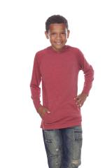 9606 Youth Tri Blend Pullover Hoodie