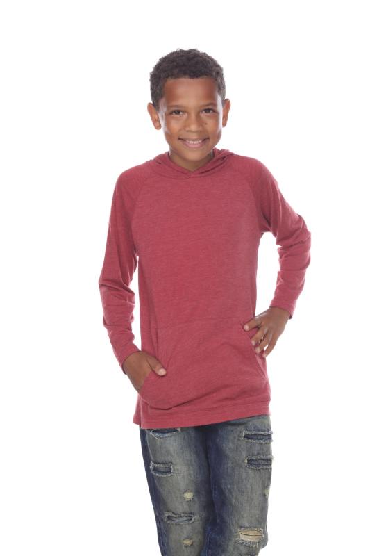 9606 Youth Tri Blend Pullover Hoodie
