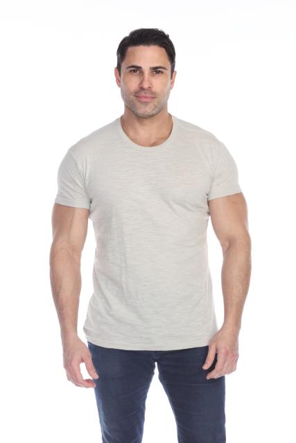 6550 Men's Short Sleeve Cotton Slub Tee