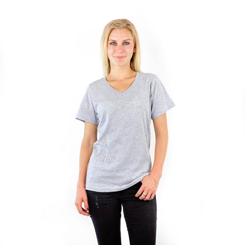 7104 Ladies Regular V-neck Short Sleeve Tee