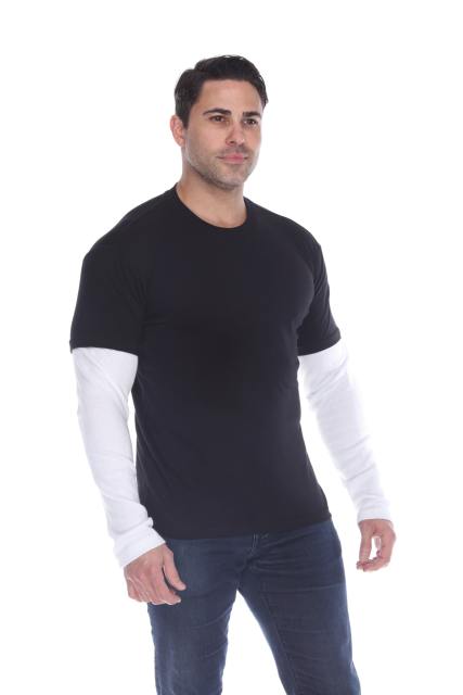 4760 Men's Thermal 2-fer Long Sleeve Jersey Tee
