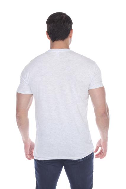 3751 Men's Tri Blend V-Neck Tee