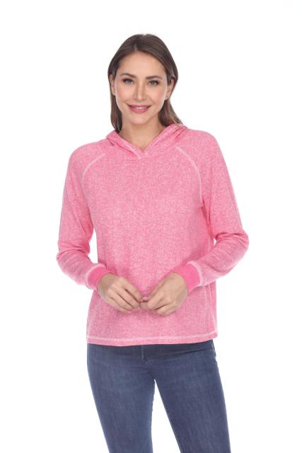 8906 Junior's French Terry Boxy Hoodie Pullover