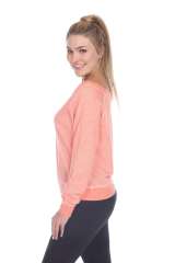 8904 Junior's French Terry Long Sleeve Pullover