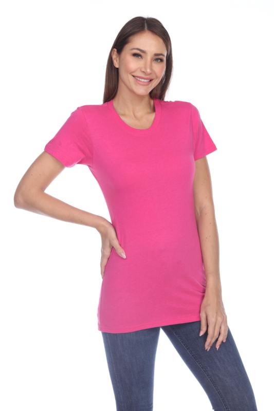3900 Junior's Bamboo Blend Short Sleeve Crew Neck Tee