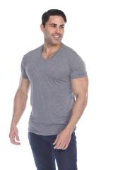 3751 Men's Tri Blend V-Neck Tee