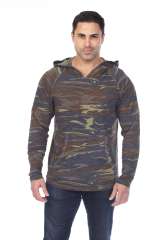 3606C Adult Unisex Camo Print Pullover Hoodie