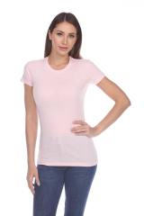 1000 Junior's Luxury Cap Sleeve Crew Neck Tee