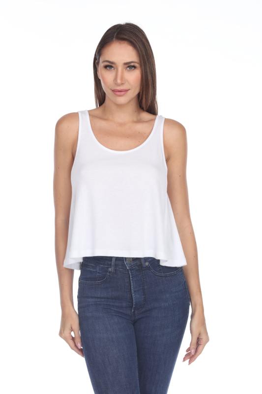 2006 Junior's Bamboo Blend Crop Tank