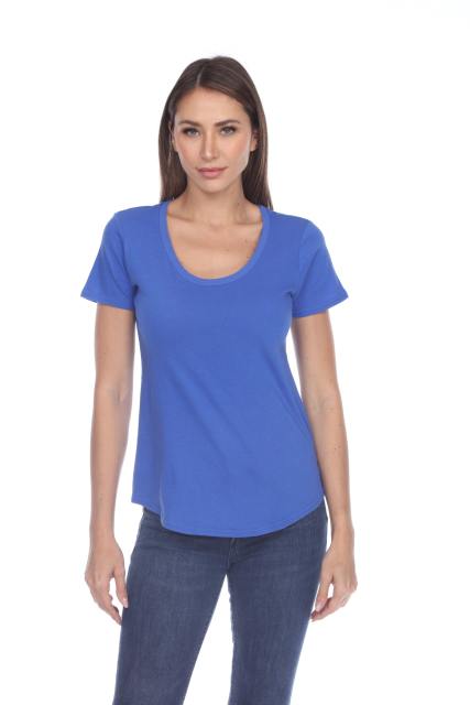 1001 Juniors Scoop Neck Tee