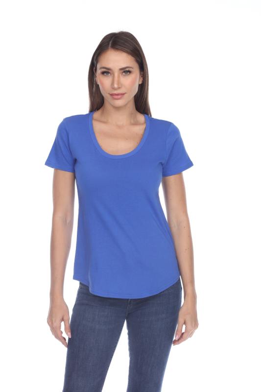1001 Juniors Scoop Neck Tee