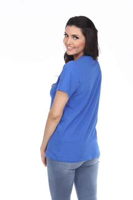 7104 Ladies Regular V-neck Short Sleeve Tee