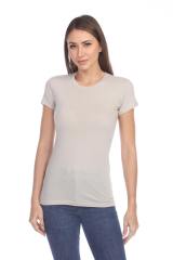 1000 Junior's Luxury Cap Sleeve Crew Neck Tee