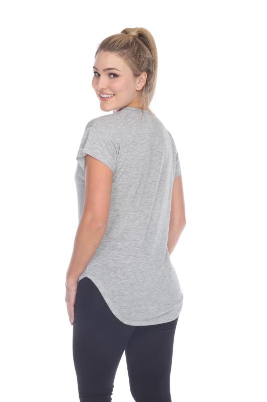 3307 Junior's Modern Cap Sleeve Tee