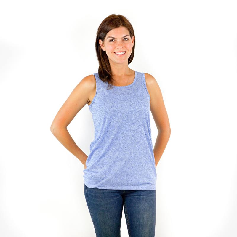7305 Ladies Poly Linen Tank