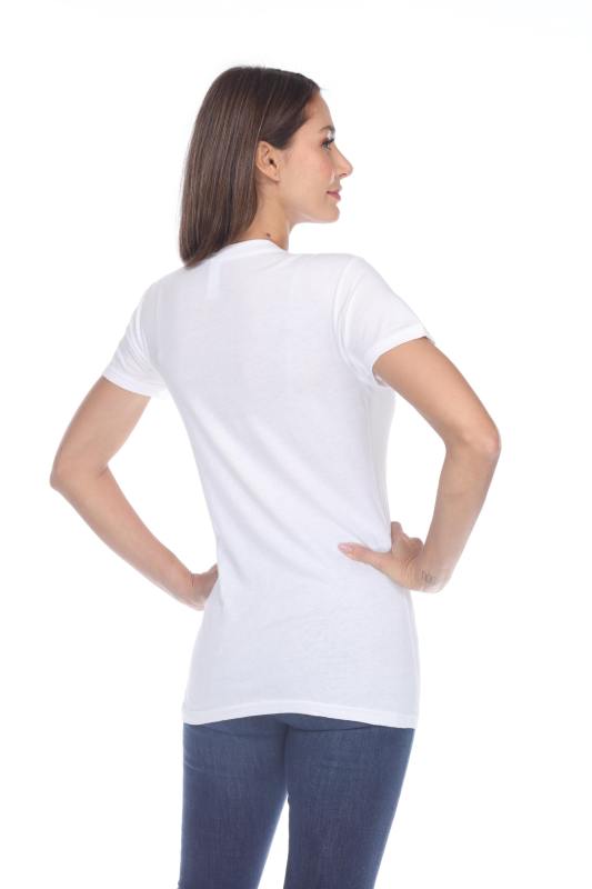 3900 Junior's Bamboo Blend Short Sleeve Crew Neck Tee