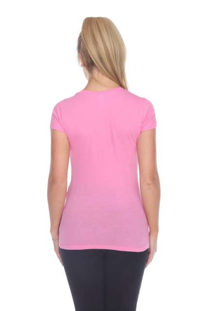 5003 Juniors Cap Sleeve "Tear Drop" V-Neck Tee