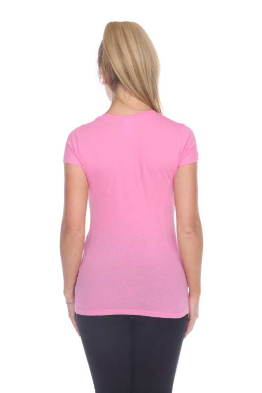 5003 Juniors Cap Sleeve "Tear Drop" V-Neck Tee