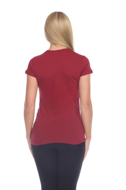 1000 Junior's Luxury Cap Sleeve Crew Neck Tee