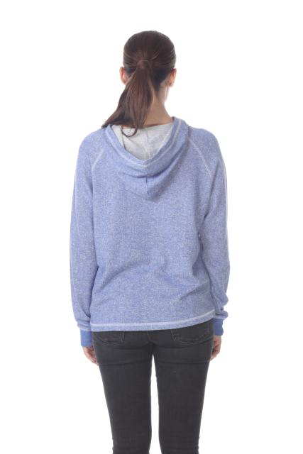 8906 Junior's French Terry Boxy Hoodie Pullover