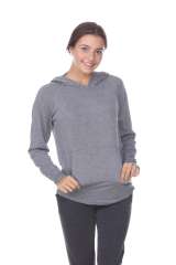 3606 Adult Unisex Pullover Hoodie with Curve Hem