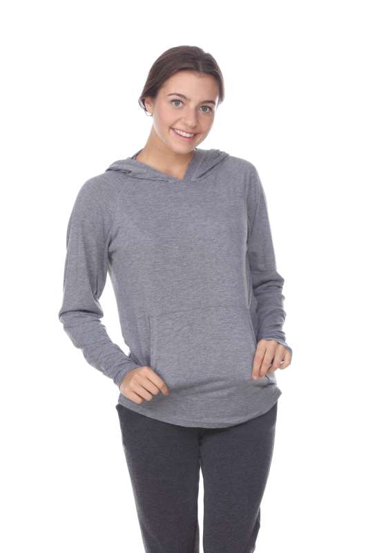 3606 Adult Unisex Pullover Hoodie with Curve Hem