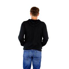 8752 Men's Cotton Slub Long Sleeve Zip Hoodie