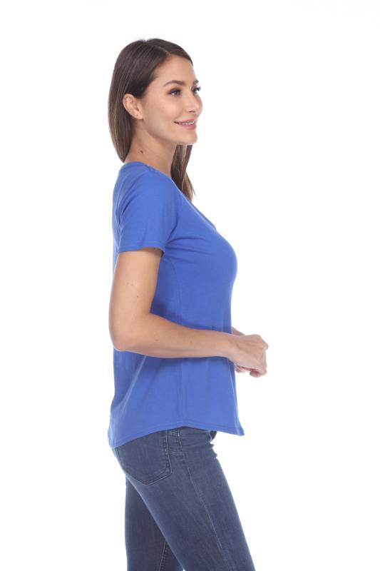 1001 Juniors Scoop Neck Tee
