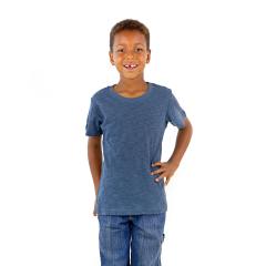 9002 Youth Cotton Slub Short Sleeve Crewneck Tee