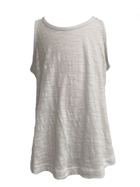 9007 Girls Curve Hem Flowy Tank
