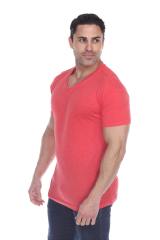 3751 Men's Tri Blend V-Neck Tee