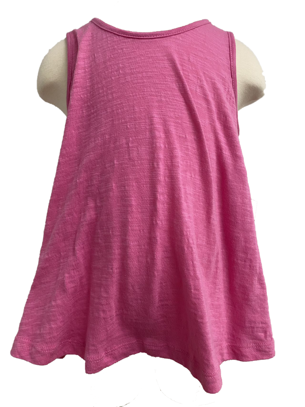 9007 Girls Curve Hem Flowy Tank