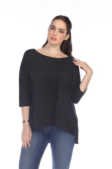 3205 Junior's Tri Blend Hi-Lo Tunic