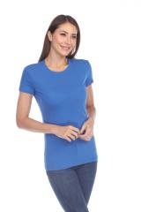 1000 Junior's Luxury Cap Sleeve Crew Neck Tee