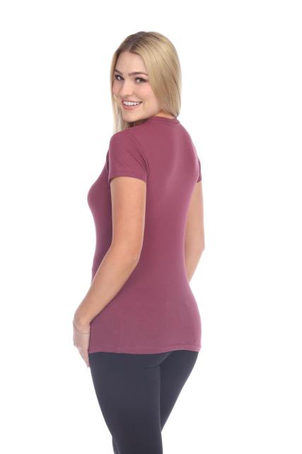 1000 Junior's Luxury Cap Sleeve Crew Neck Tee