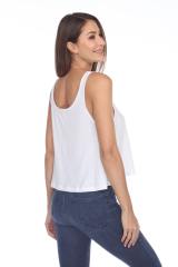 2006 Junior's Bamboo Blend Crop Tank