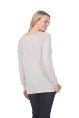 7904 Bamboo Rayon Blend Ladies Long Sleeve Pullover