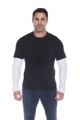 4760 Men's Thermal 2-fer Long Sleeve Jersey Tee