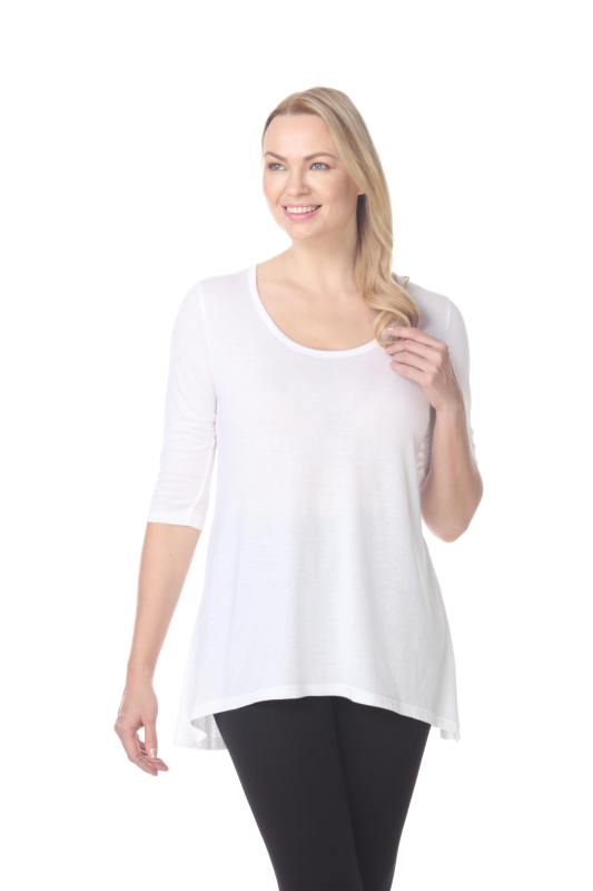 7308 Ladies Hi Lo Flowy Tunic