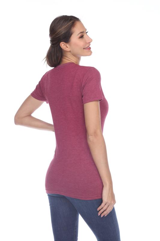 3200 Junior's Tri Blend Short Sleeve Crew Neck Tee