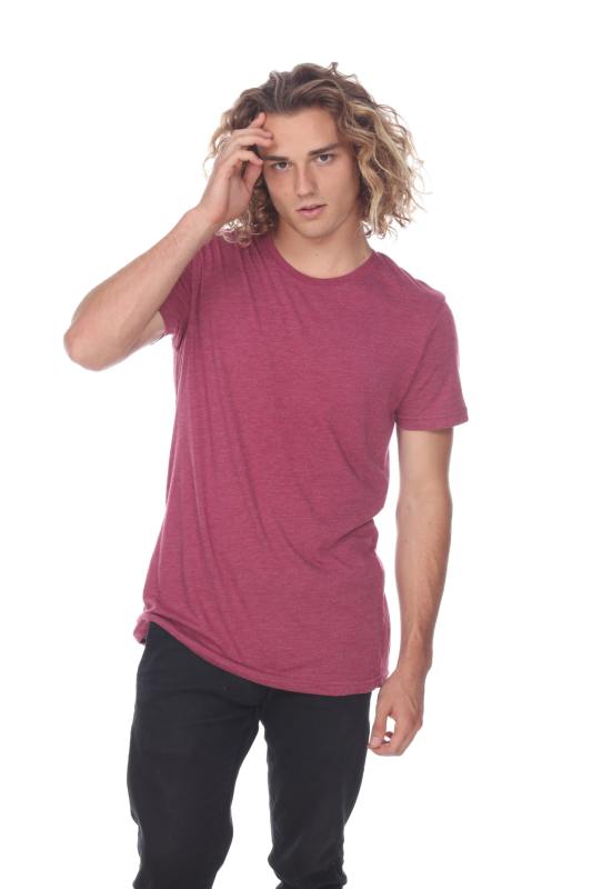 3750 Men's Tri Blend Crewneck Tee