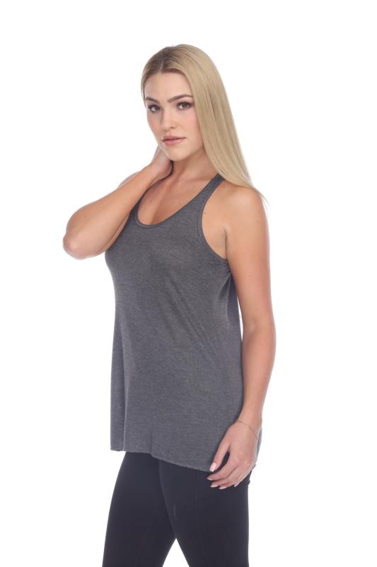 3301 Junior's Racerback Viscose Flowy Tank