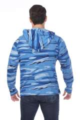 3606C Adult Unisex Camo Print Pullover Hoodie