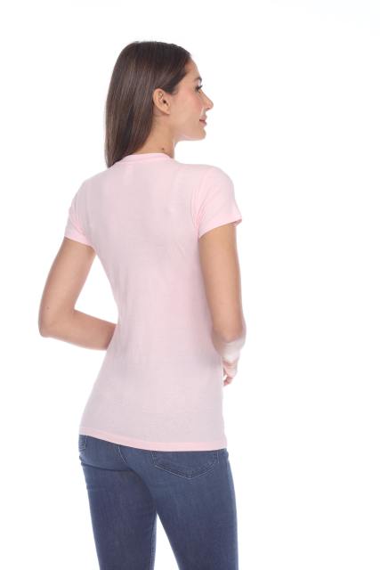 1000 Junior's Luxury Cap Sleeve Crew Neck Tee