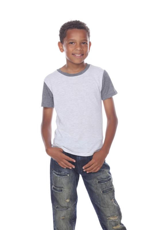 9603 Boy's Tri Blend Short Sleeve Tee