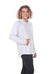 3606 Adult Unisex Pullover Hoodie with Curve Hem