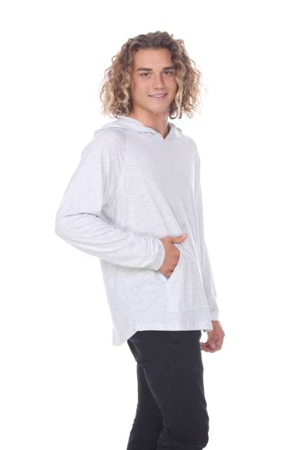 3606 Adult Unisex Pullover Hoodie with Curve Hem