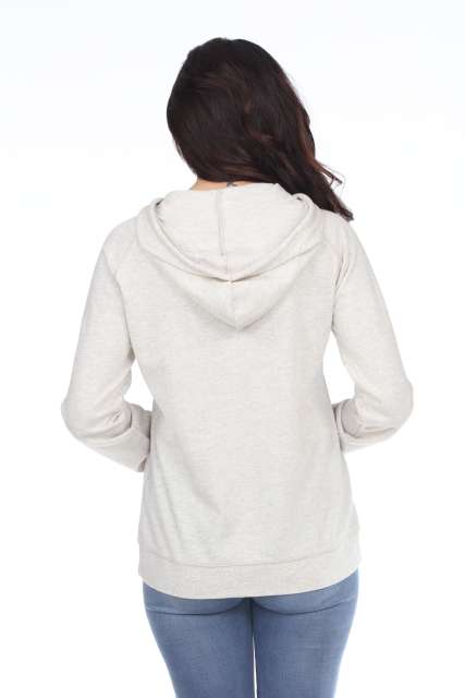 3892 Unisex French Terry Long Sleeve Zip Hoodie