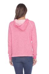 8906 Junior's French Terry Boxy Hoodie Pullover