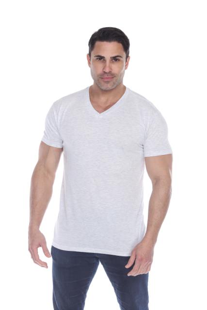 3751 Men's Tri Blend V-Neck Tee